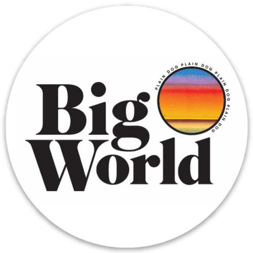 Big World Sticker